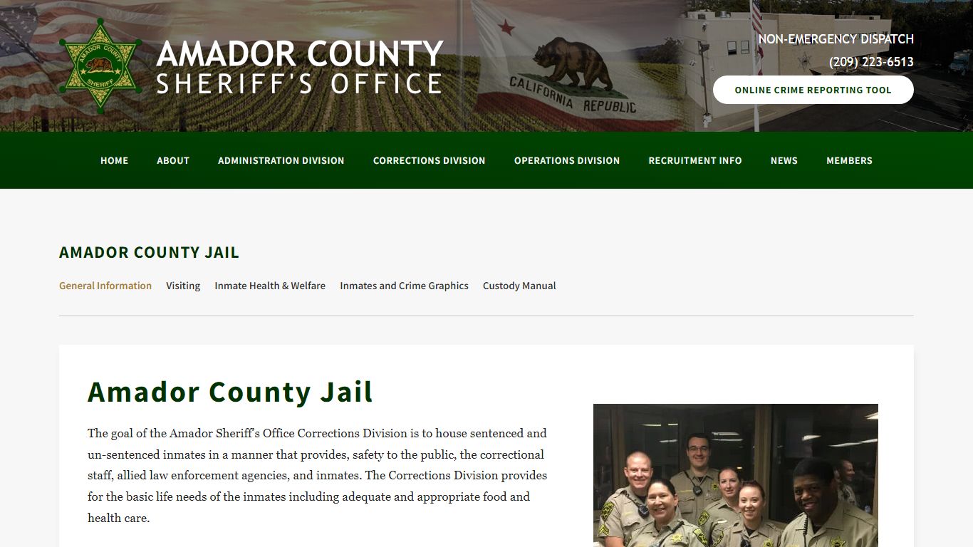 General Information - Amador County Sheriff's Office